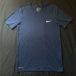 Women’s Nike Dri-Fit Navy T Shirt Size Small